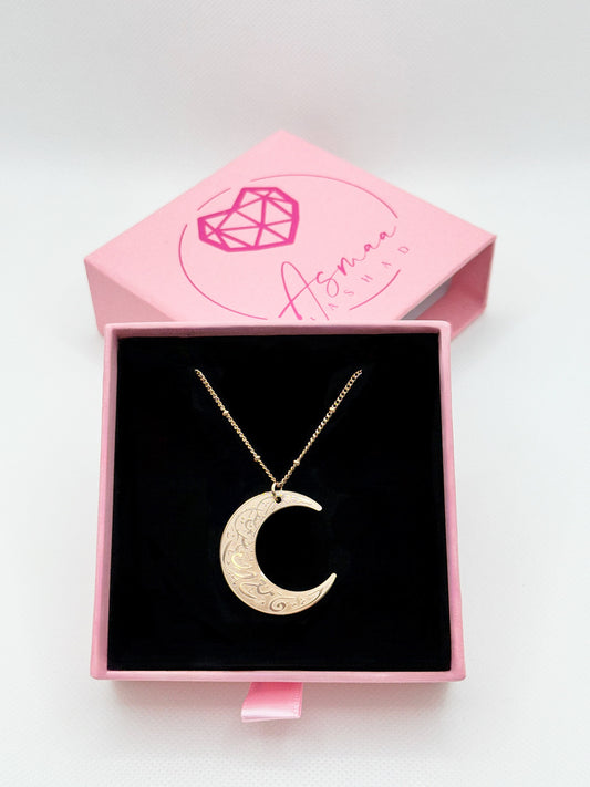 COLLANA SABR CRESCENT MOON