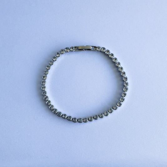 BRACCIALE TENNIS SILVER