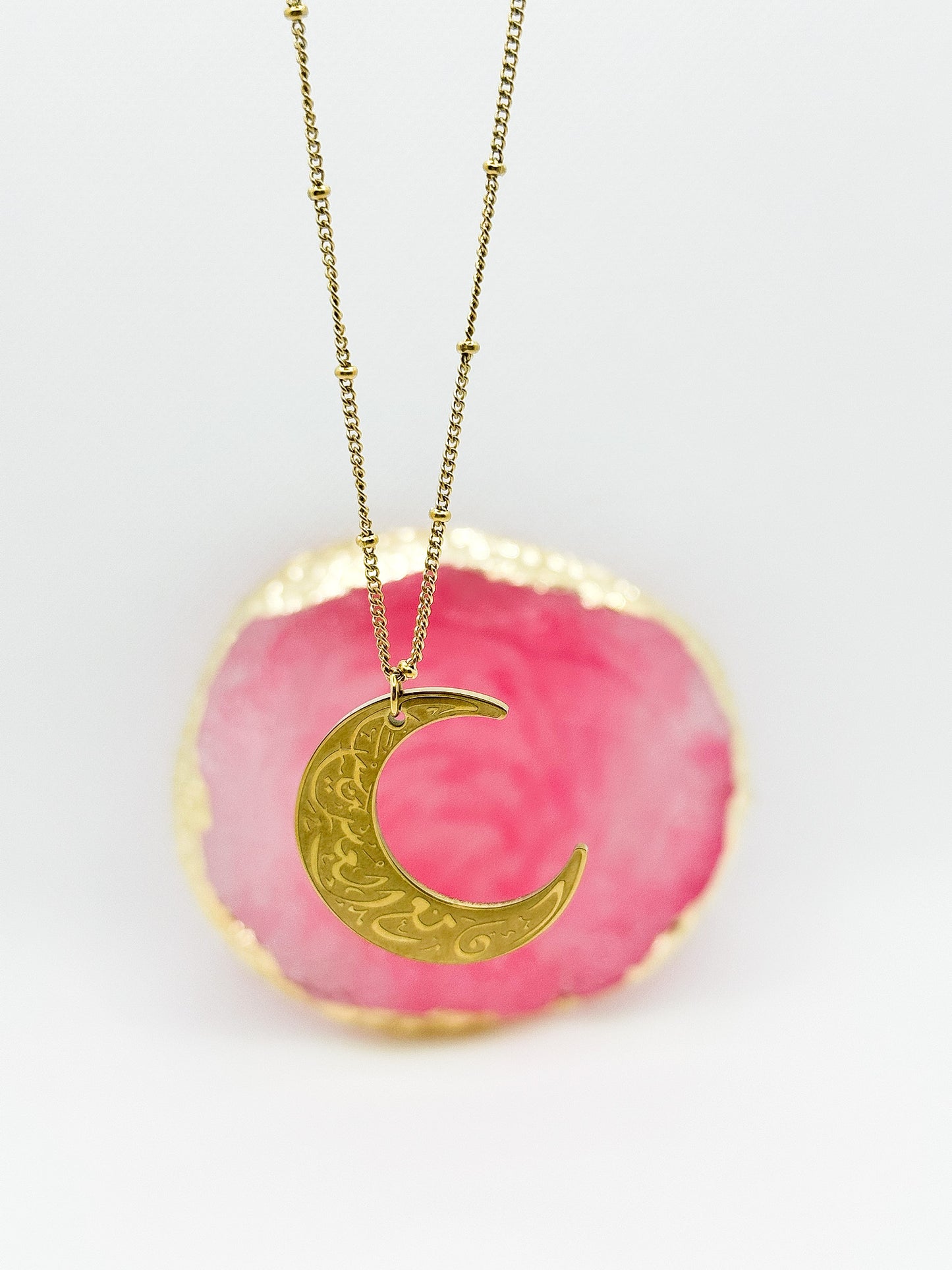 COLLANA SABR CRESCENT MOON