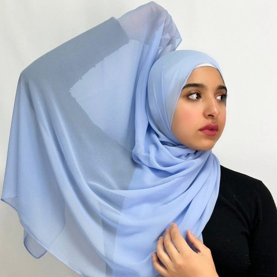 CHIFFON LIGHT SKY BLU