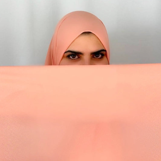 CHIFFON ROSA SALMONE