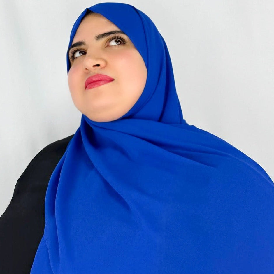 CHIFFON MEDIUM BLU