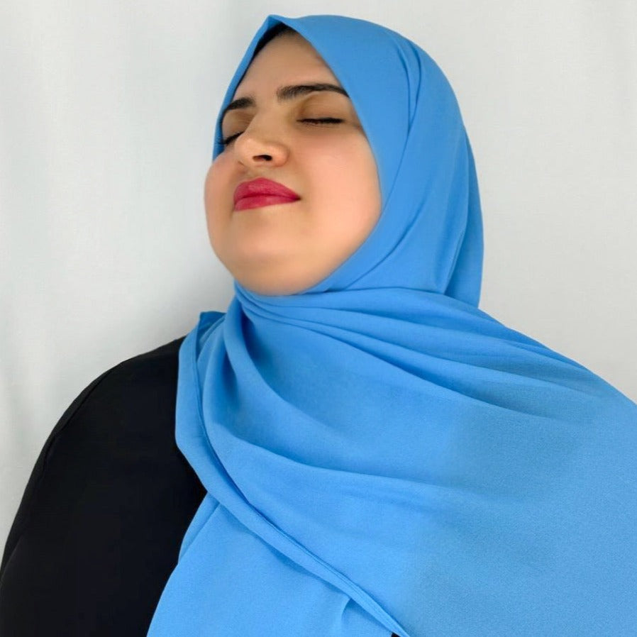 CHIFFON ROYAL BLU
