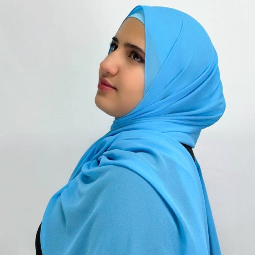 CHIFFON BLU DOLPHIN