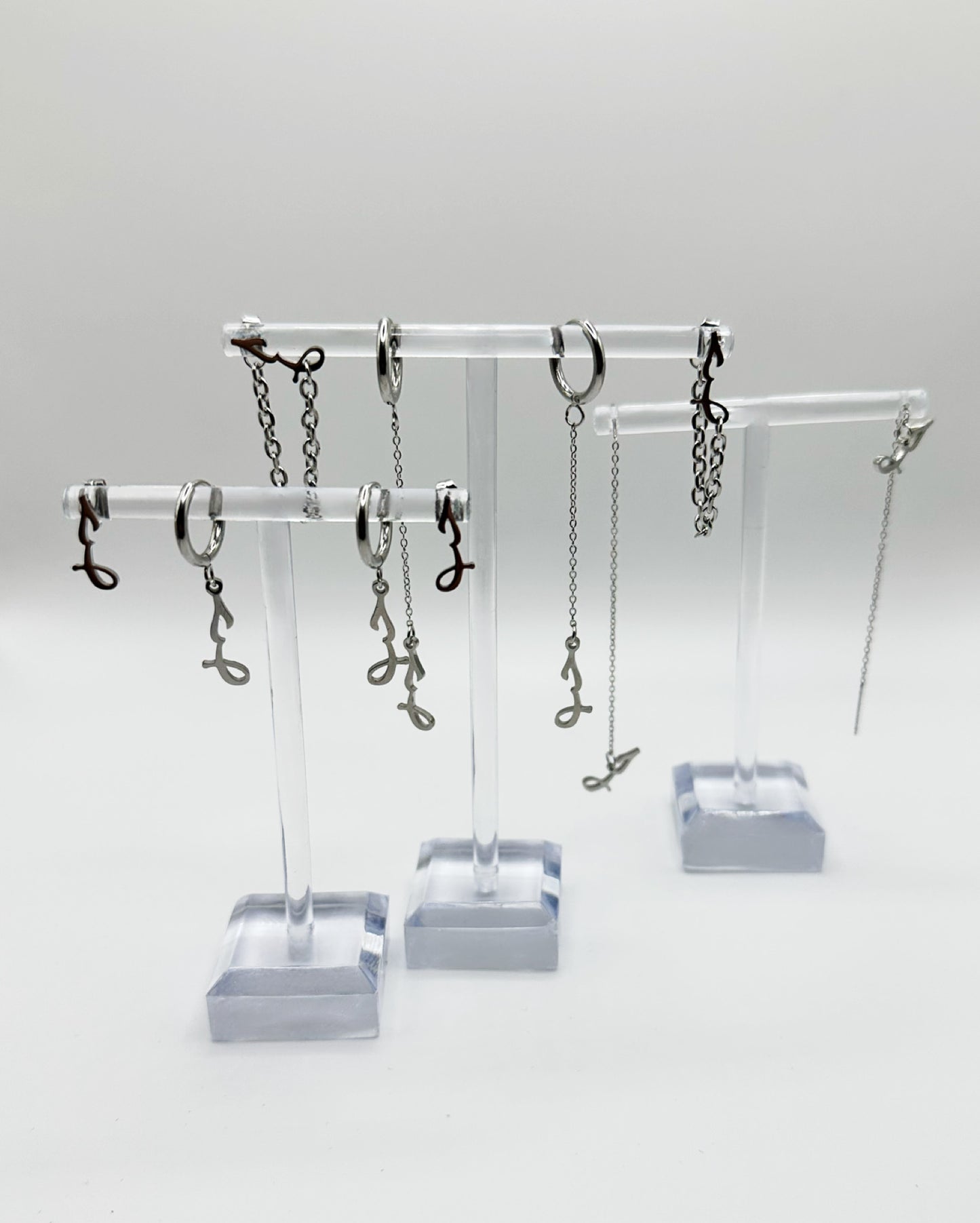 SET ORECCHINI “AMORE” SILVER