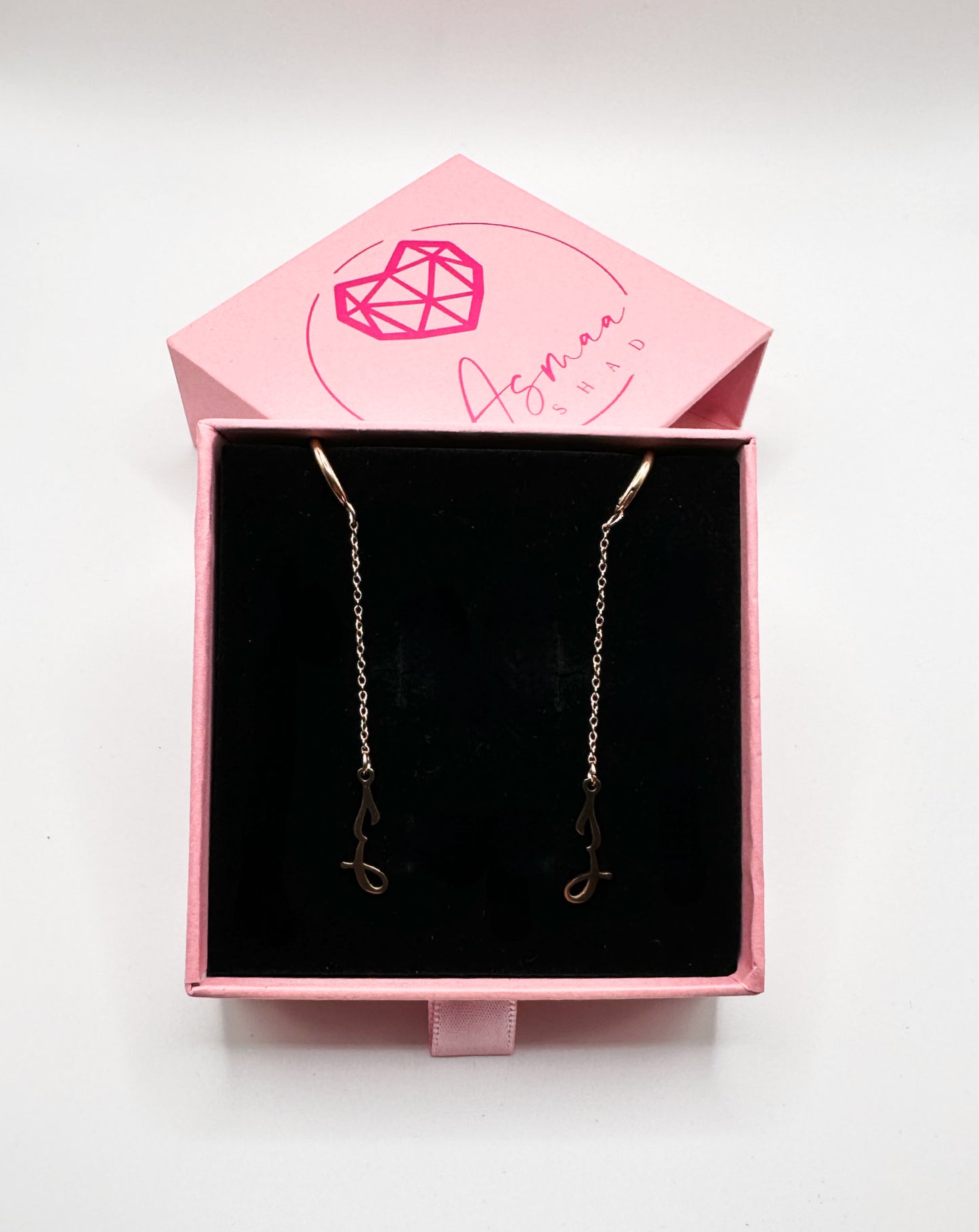 HOOP SCATENATO “AMORE” ROSE GOLD