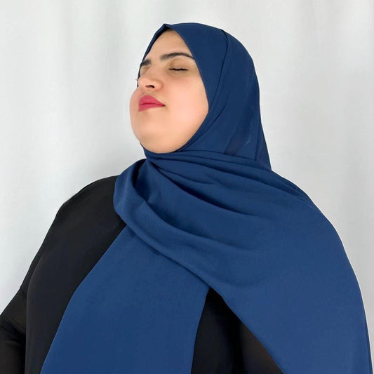 CHIFFON MIDNIGHT BLU