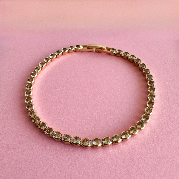 BRACCIALE TENNIS CHAMPAGNE