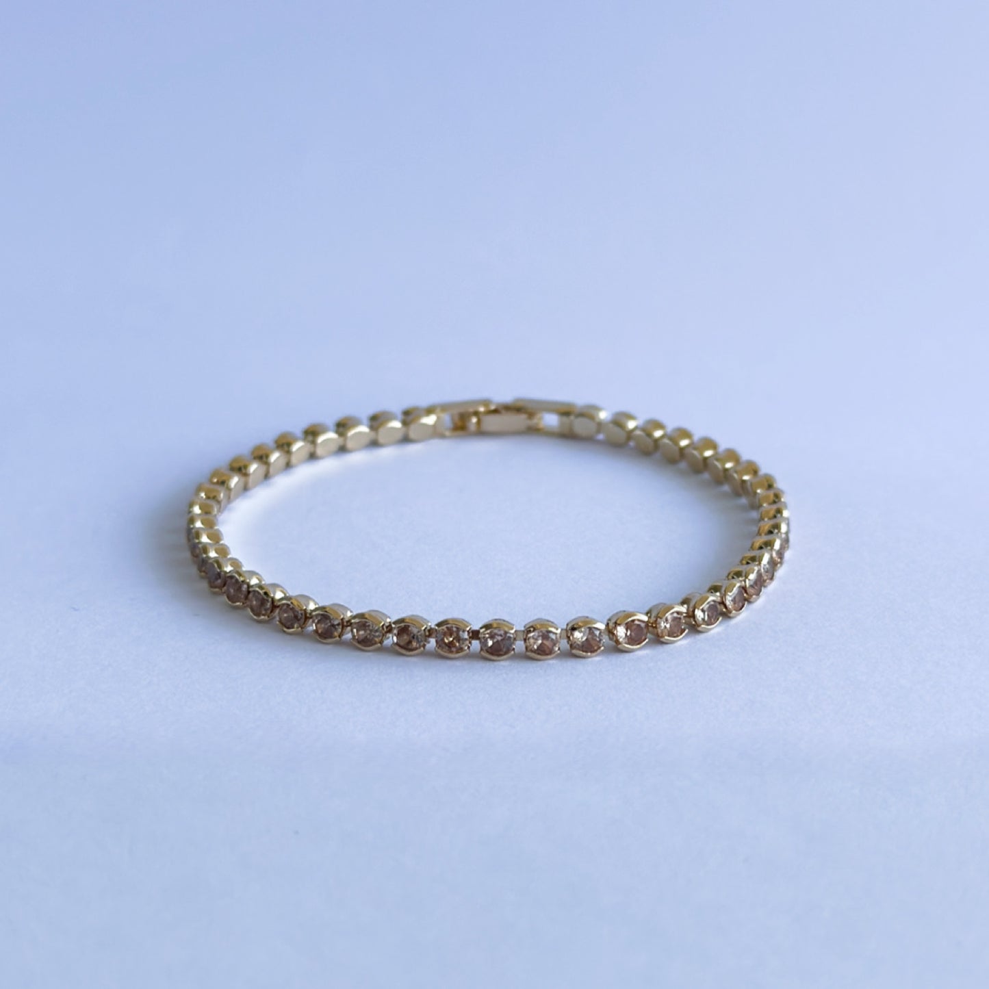 BRACCIALE TENNIS CHAMPAGNE